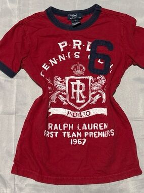 VINTAGE POLO BOYS Y2K GRAPHIC TEE